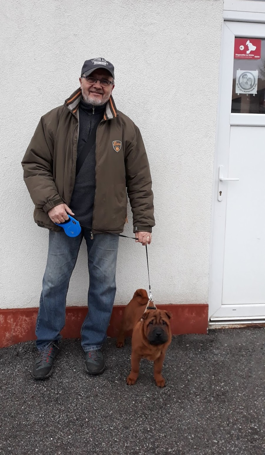 MVDr. Stanislav Lorencovič s pacientom